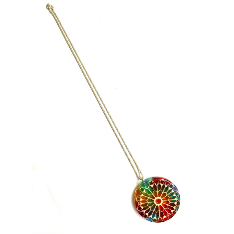 COLLIER VITRAUX ROSACE