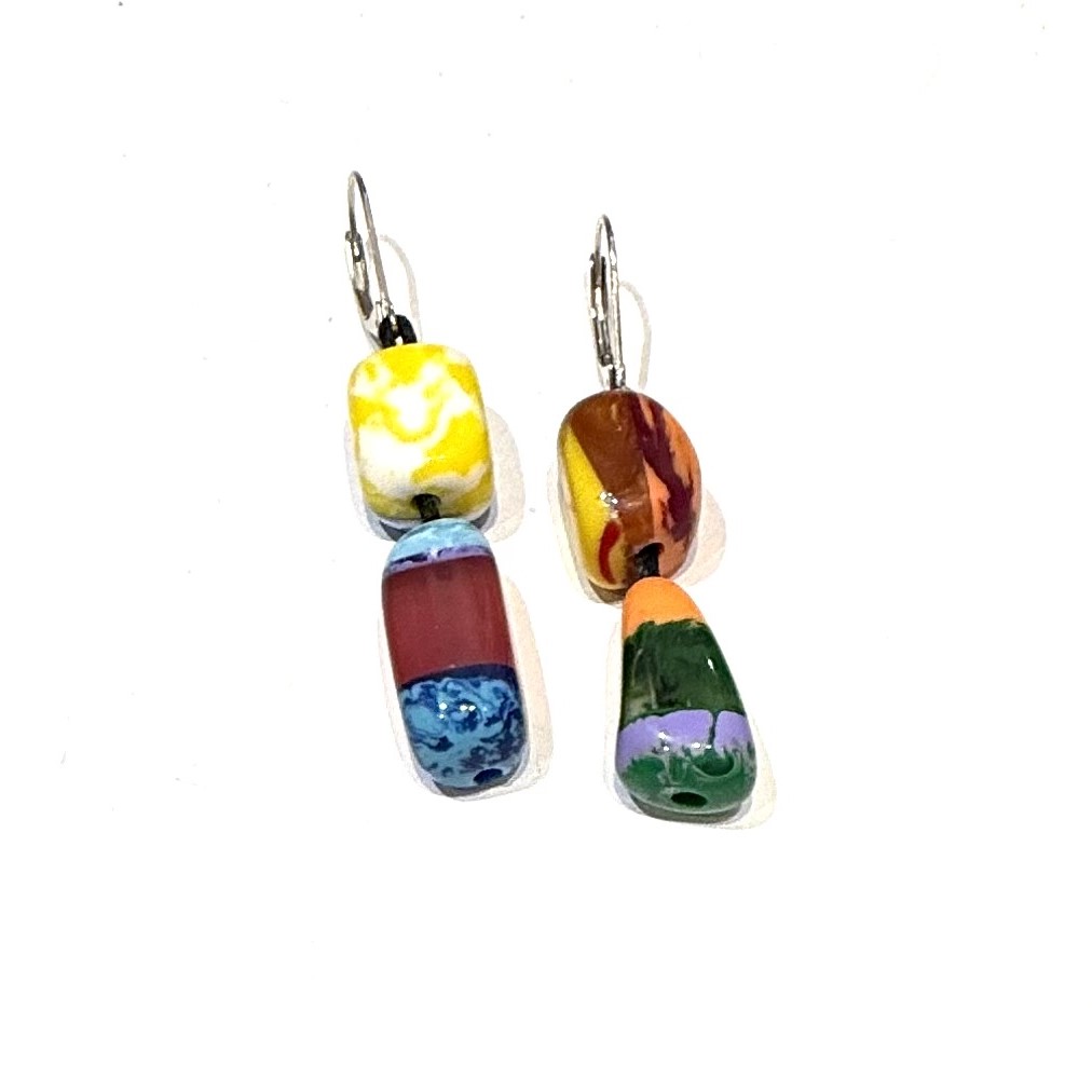 BOUCLES D'OREILLES 2 WAVES POLLOCK