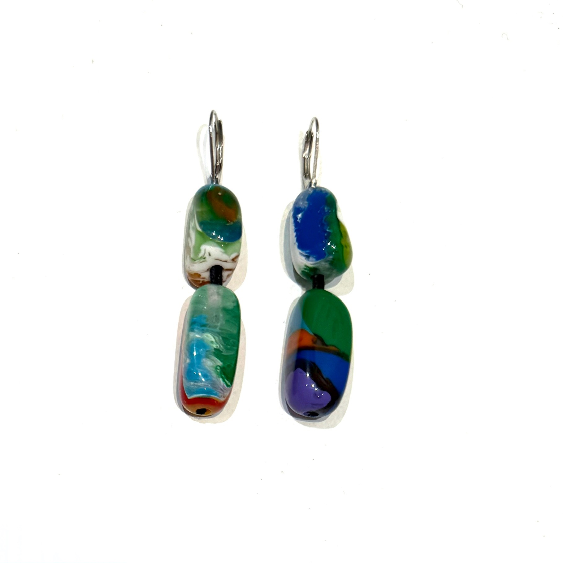 BOUCLES D'OREILLES 2 WAVES POLLOCK