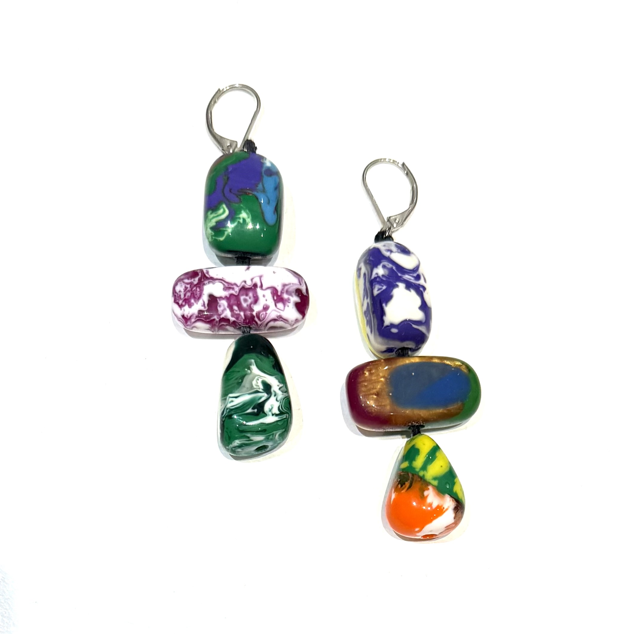 BOUCLES D'OREILLES 3 WAVES POLLOCK